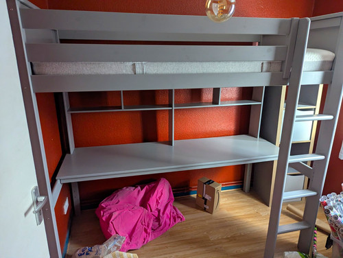 Brooklyn grey high sleeper - brooklyn,