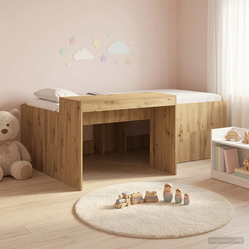 Walplus kids high sleeper - kids, desk