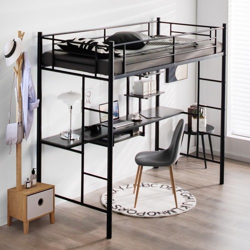 High sleeper bunk bed - high, with
