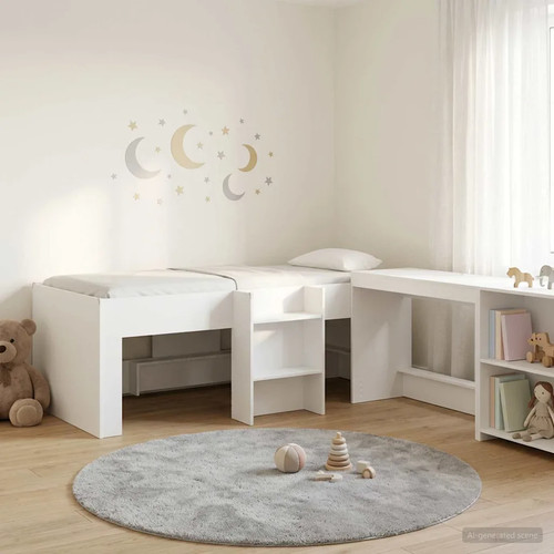 Walplus kids high - sleeper, desk
