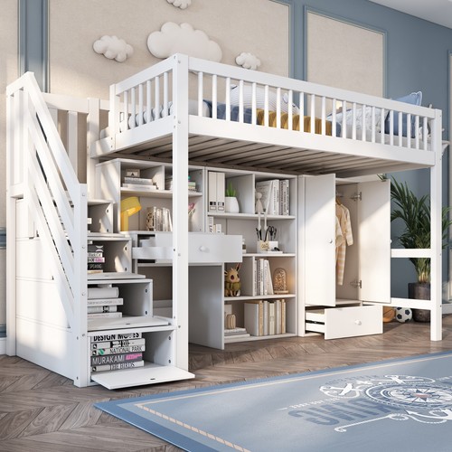 Merax kids 3ft bunk bed - bunk,