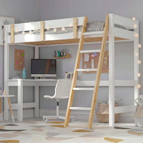 3ft bunk bed single high - bunk,