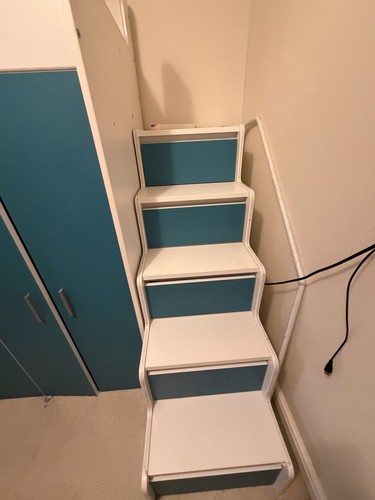 Children high sleeper bed - high,