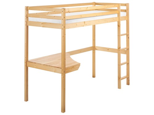 Wooden kids high sleeper bed - kids,