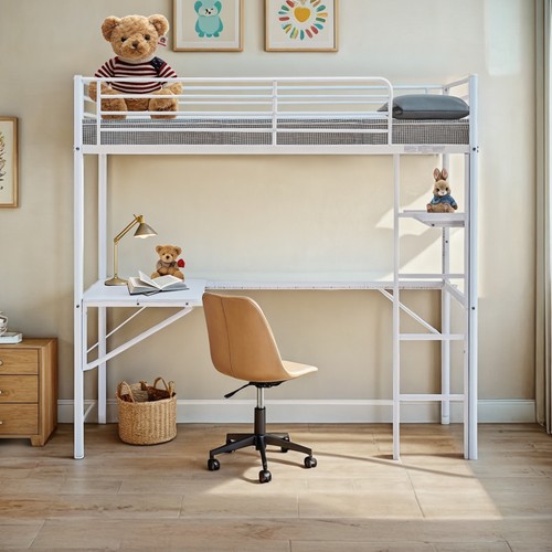 Bunk single high sleeper bed - bunk,