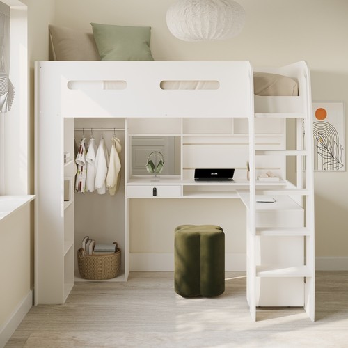 High sleeper loft - loft, bed