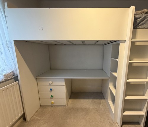 Ikea stuva loft bed - loft, high